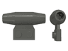 Engine, Smooth Small, 1 x 2 Side Plate with Axle Holders