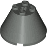 Cone 4 x 4 x 2 with Axle Hole