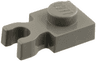 Plate, Modified 1 x 1 with U Clip Thick (Vertical Grip)