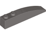 Slope, Curved 6 x 1 with 2 Studs