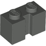 Brick, Modified 1 x 2 with Channel