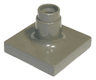 Duplo Support Sign Post Short - Thin Base
