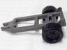 Duplo Farm Trailer Frame with Wheels, Large Reinforcement Around Axle