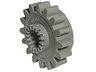 Technic, Gear 16 Tooth with Clutch, Toothed Center