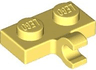 Plate, Modified 1 x 2 with Clip on Side (Horizontal Grip)