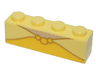 Brick 1 x 4 with Yellow Necklace Pattern [Belle]
