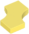 Tile, Modified 2 x 2 with 2 1 x 1 Curved Cutouts (Double Arrow)