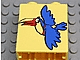 Duplo, Brick 1 x 2 x 2 with Toucan Pattern