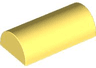 Slope, Curved 2 x 4 Double with Groove