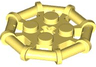 Plate, Modified 2 x 2 with Bar Frame Octagonal, Reinforced, Completely Round Studs