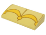 Slope, Curved 2 x 4 x 2/3 with Bottom Tubes with Yellow Arches and Circle Pattern