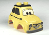 Duplo Car Body 2 Top Studs Compact with Cars Luigi Pattern