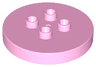 Duplo, Brick Round 4 x 4 Flat Top Thin with 2 x 2 Studs (Table)