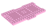 Brick, Modified 8 x 16 x 2/3 with 1 x 4 Indentations and 1 x 4 Plate