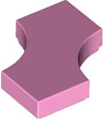 Tile, Modified 2 x 2 with 2 1 x 1 Curved Cutouts (Double Arrow)