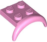Vehicle, Mudguard 3 x 3 x 1 with Arch Round
