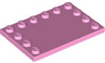 Tile, Modified 4 x 6 with Studs on Edges