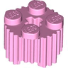 Brick, Round 2 x 2 with Axle Hole and Grille / Fluted Profile
