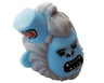 Minifigure, Head, Modified Monkey with Hat with Molded Light Bluish Gray Fur and Printed Bared Teeth Pattern
