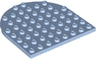 Plate, Round 8 x 8 Rounded End