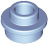 Plate, Round 1 x 1 with Open Stud