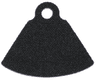 Minifigure Cape Cloth, Stepped Shoulders with Single Top Hole - Spongy Stretchable Fabric
