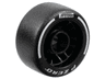 Wheel 24 x 13.4 with Pin Hole with Molded Black Hard Rubber Tire and Printed White 'PIRELLI', 'P ZERO' and Arcs Pattern