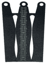 Minifigure Robe Cloth with Dune Symbols Pattern