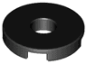 Tile, Round 2 x 2 with Hole