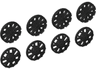 Wheel Cover 7 Spoke Y-Shape and 10 Spoke T-Shape for Wheel 18976, 8 in Bag - 4 of Each (Multipack)