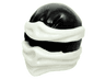 Minifigure, Headgear Ninjago Wrap Type 2 with Molded White Wraps and Knot Pattern