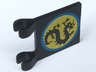 Flag 2 x 2 Square with Black Dragon Pattern