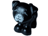 Dog, Friends Style, Pug, Standing with Light Bluish Gray Muzzle, Dark Bluish Gray Ears and Closed Eyes Pattern (Dash)