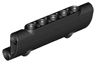 Technic, Panel Curved 7 x 3 with 2 Pin Holes through Panel Surface