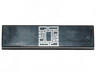 Tile 1 x 4 with Silver Rectangles Pattern (BrickHeadz Kylo Ren Belt)