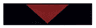 Tile 1 x 4 with Red Triangle Pattern (BrickHeadz Shadow Forehead)