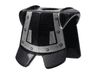 Minifigure Armor Breastplate with Leg Protection with Dracus Silver Studs and Chain Mail Pattern