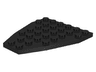 Wedge, Plate 7 x 6 without Stud Notches (Boat Bow Plate)