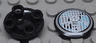 Plate, Round 2 x 2 with Rounded Bottom (Boat Stud) with Headlight Pattern