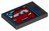 Tile 2 x 3 with Lightning McQueen Video Phone Call Pattern