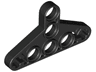 Technic, Liftarm, Modified Triangle Thin 3 x 5 with Full Supports