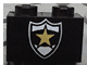 Brick 1 x 2 with Police Yellow Star Badge Pattern