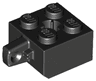 Hinge Brick 2 x 2 Locking with 1 Finger Vertical and Axle Hole
