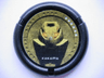 Throwing Disk with Bionicle Bamboo Kakama Mask Pattern