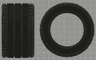 Tire 81.8 x 50 Technic Straight Tread