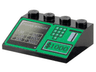 Slope 33 3 x 4 with Green ATM Bank Machine with Card Slot, Keypad, '$1000', and Screen with 'Choose amount' Pattern