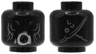 Minifigure, Head Alien Dementor with Dark Bluish Gray Cheek Lines and Eye Holes, Light Bluish Gray Round Mouth Pattern