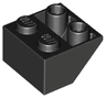 Slope, Inverted 45 2 x 2 with Flat Bottom Pin
