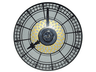 Dish 4 x 4 Inverted (Radar) with Solid Stud with Clock Face Pattern