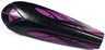 Galidor Accessory Shield 4 x 12 x 3 Rubber with Axle with Purple Spots Pattern